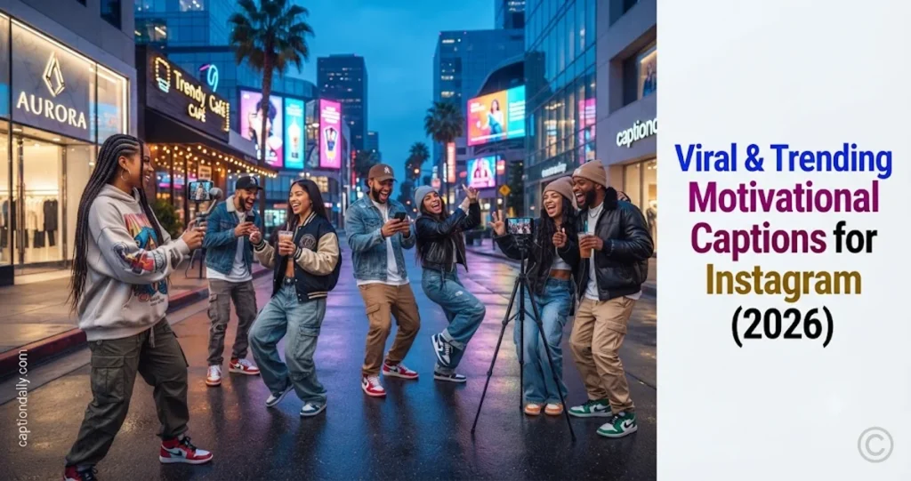 Viral & Trending Motivational Captions for Instagram 