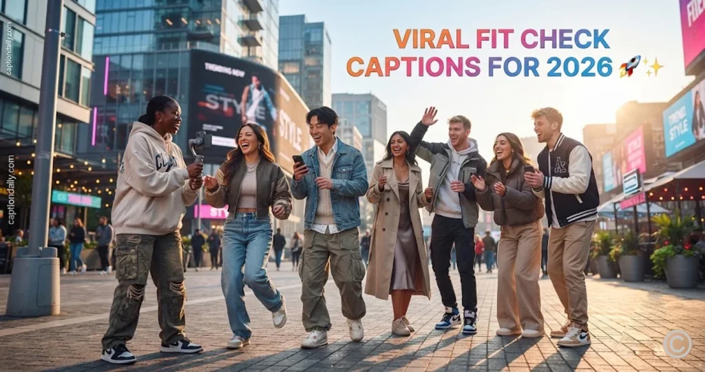 Viral Fit Check Captions