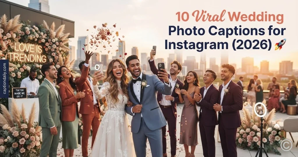 Viral Wedding Photo Captions for Instagram 