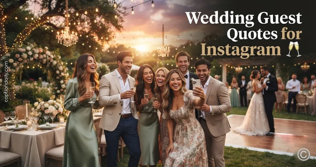 Wedding Guest Quotes for Instagram