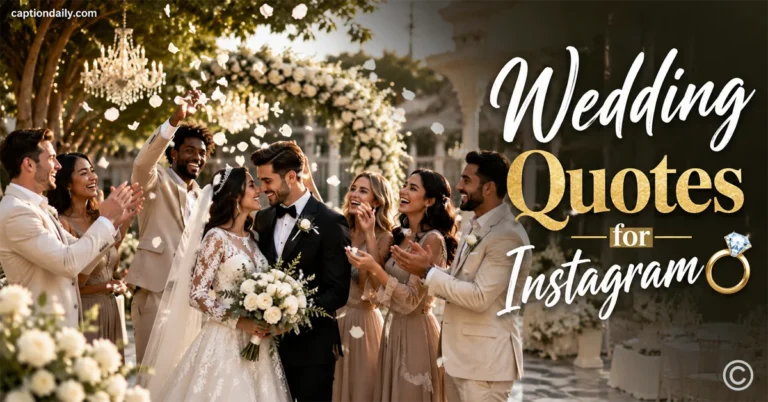 Wedding Quotes for Instagram