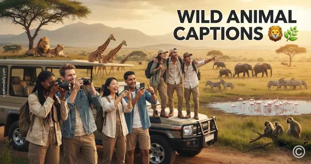 Wild Animal Captions
