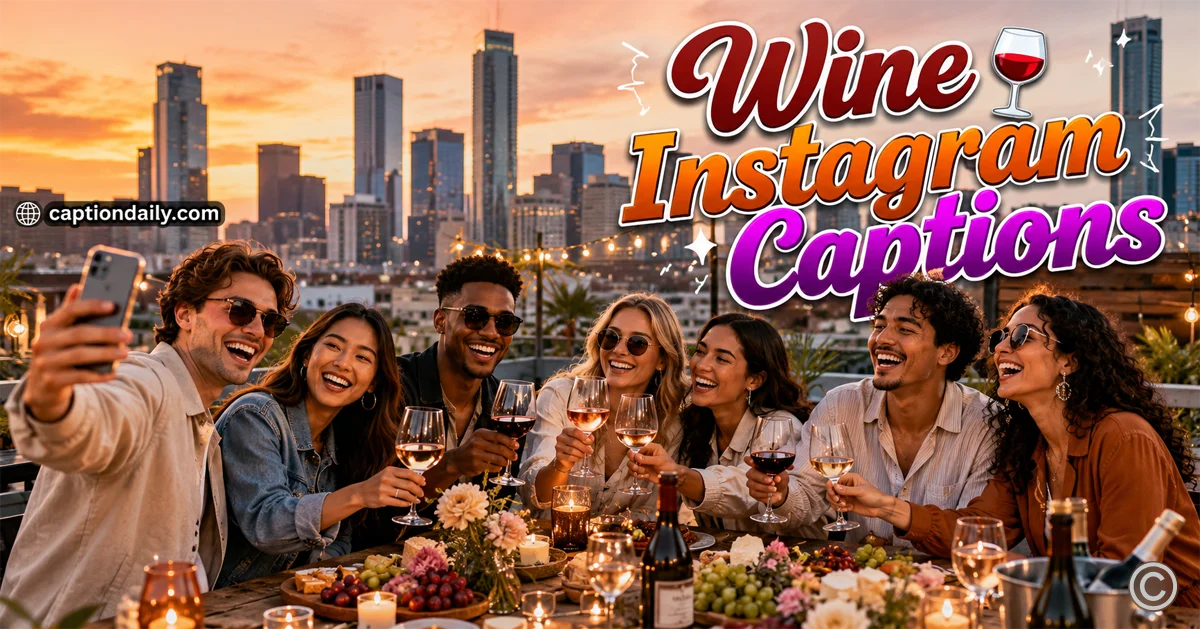 Wine Instagram Captions