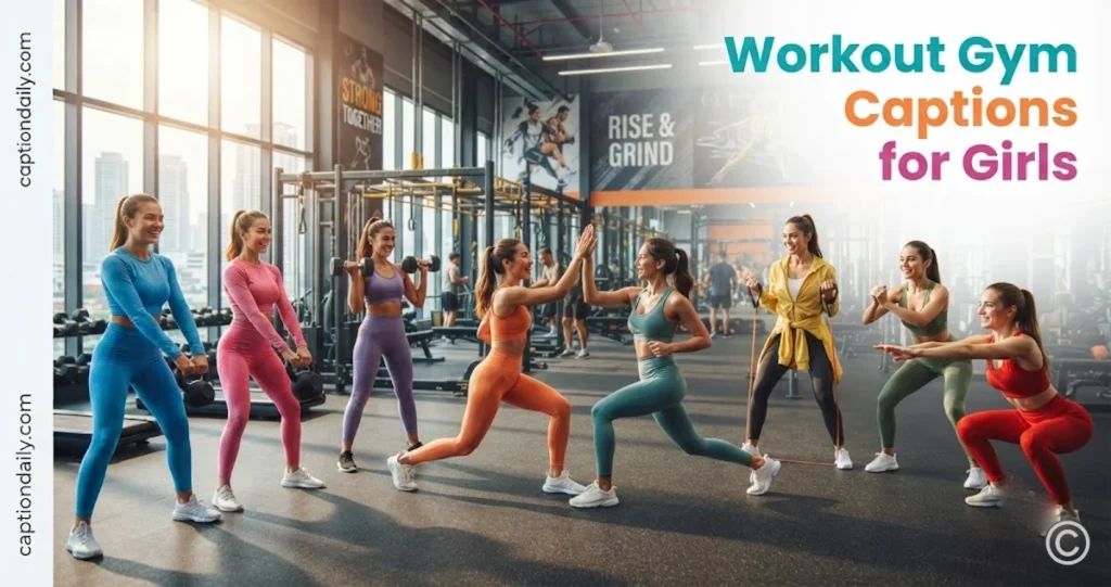 Workout Gym Captions for Girls