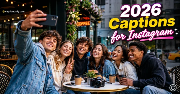2026 Captions for Instagram