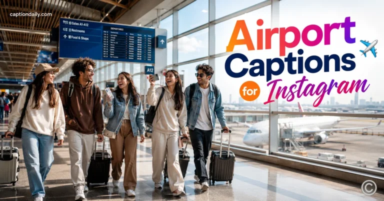 Airport Captions for Instagram