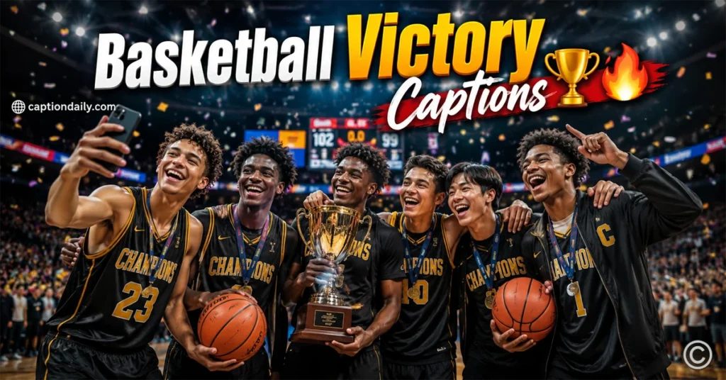 Basketball Victory Captions