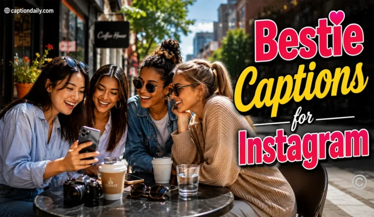 Bestie Captions for Instagram