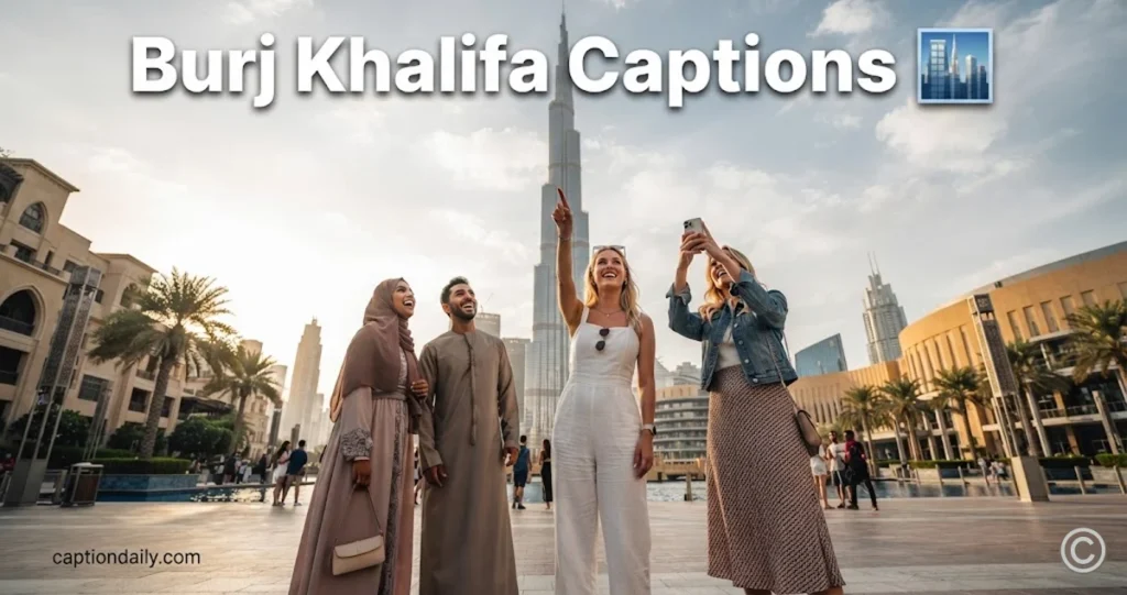 Burj Khalifa Captions 