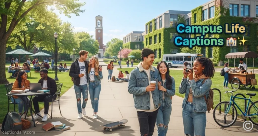 Campus Life Captions
