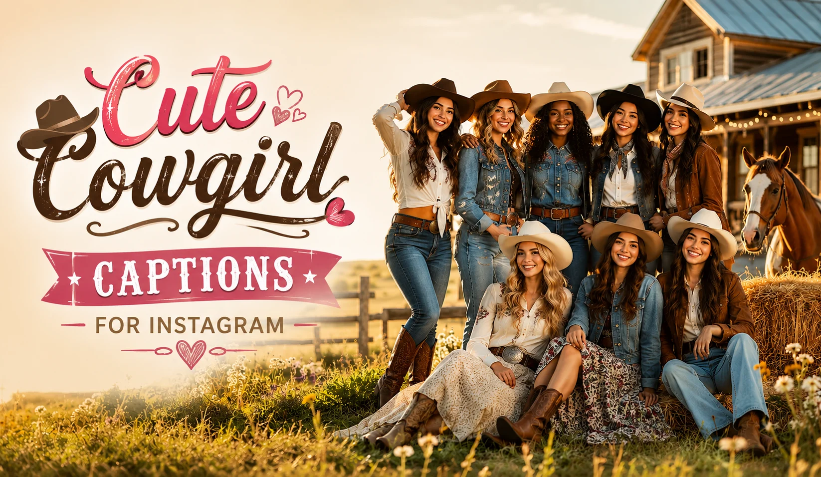 Cute Cowgirl Captions