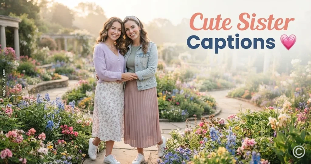 Cute Sister Captions