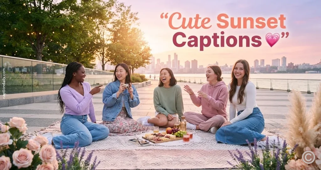 Cute Sunset Captions