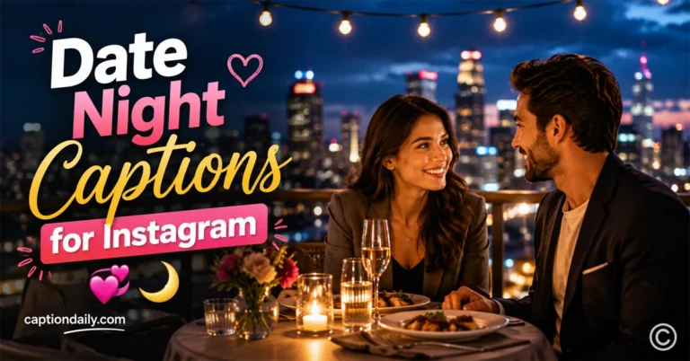 Date Night Captions for Instagram