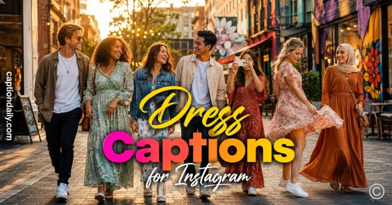 Dress Captions for Instagram