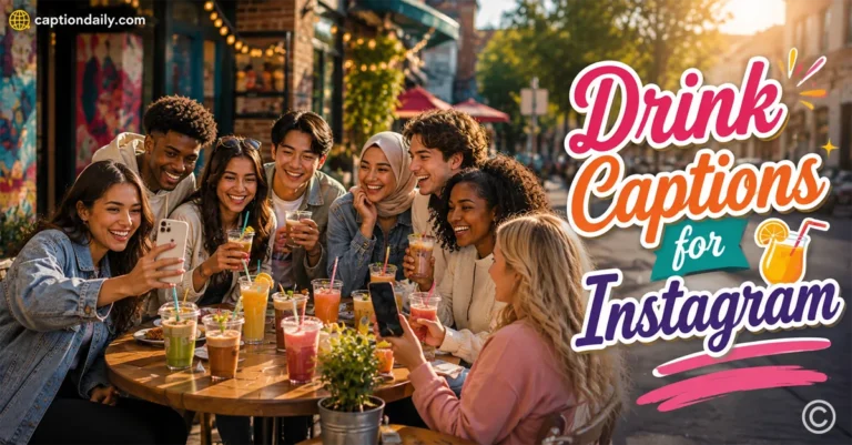 Drink Captions for Instagram