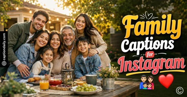 Family Captions for Instagram