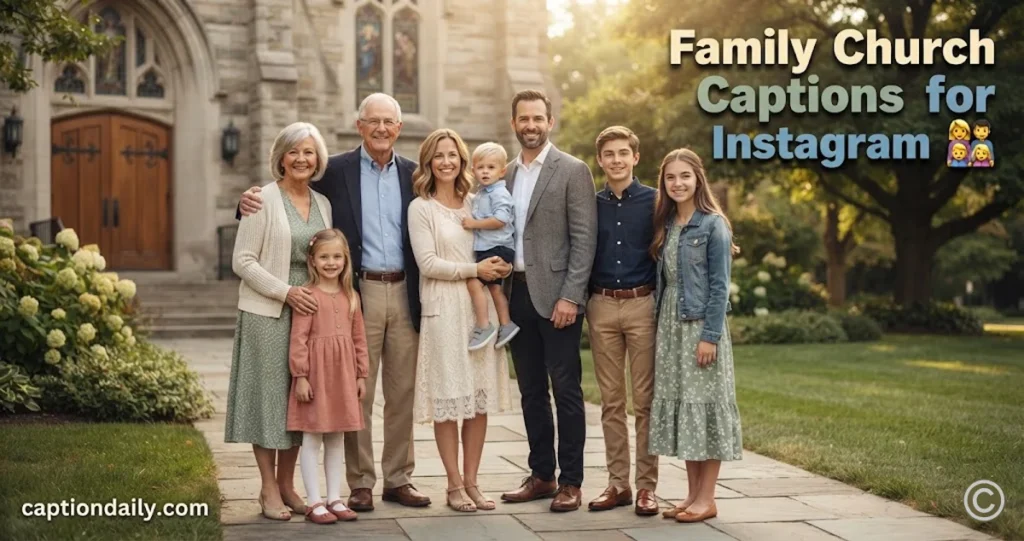 Family Church Captions for Instagram