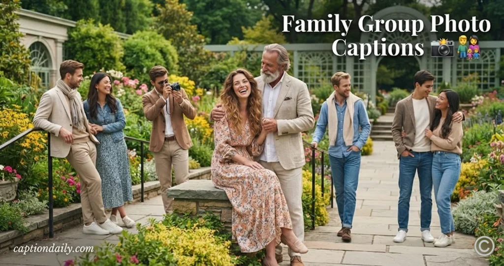 Family Group Photo Captions 