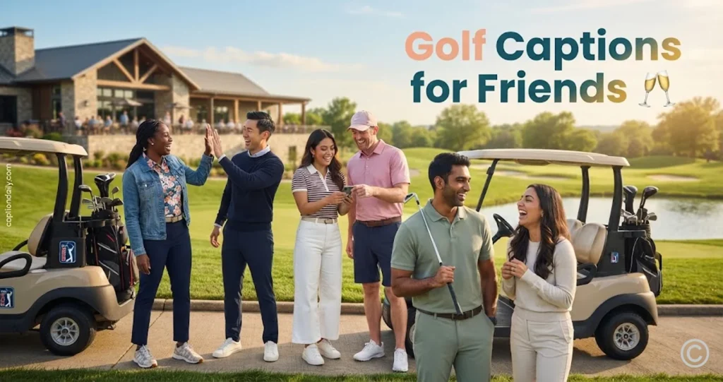 Golf Captions for Friends