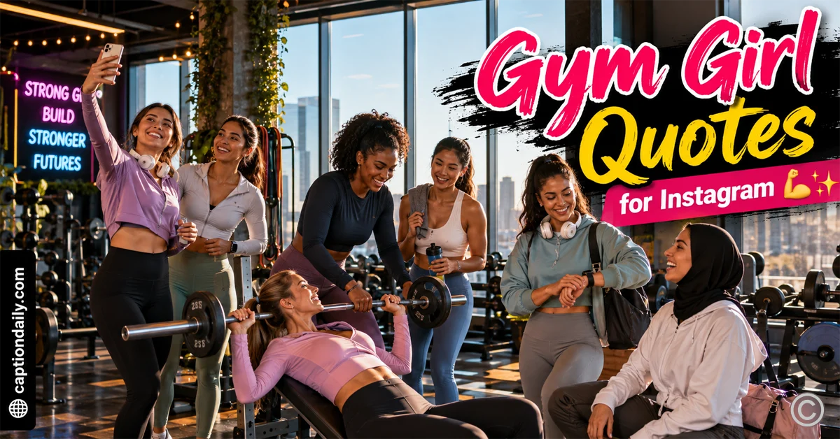 Gym Girl Quotes for Instagram