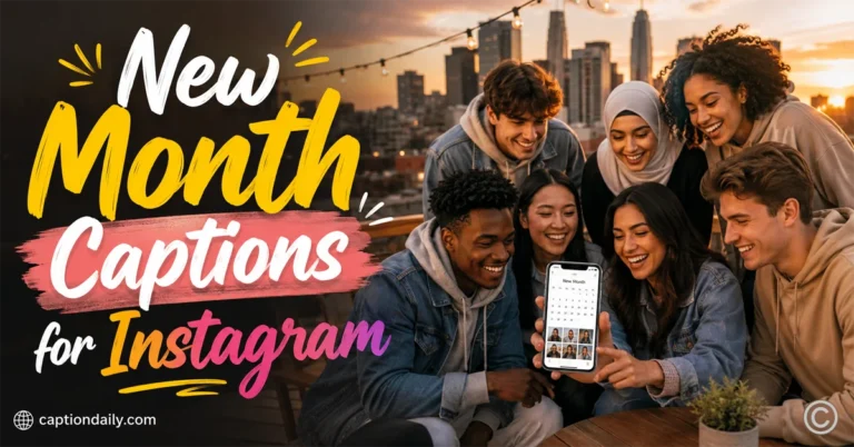 New Month Captions for Instagram