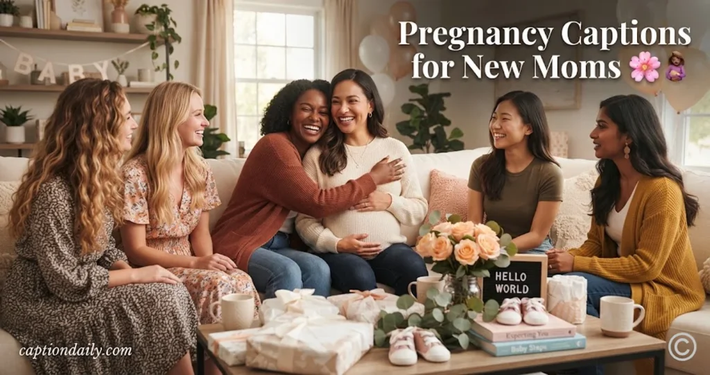 Pregnancy Captions for New Moms 