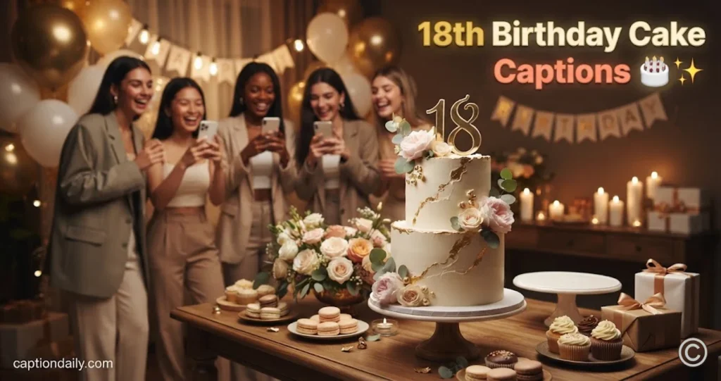  18th Birthday Cake Captions