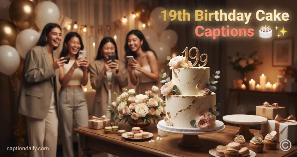 19th Birthday Cake Captions