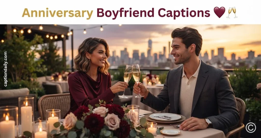 Anniversary Boyfriend Captions 