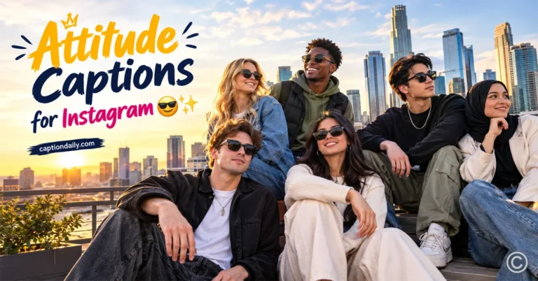 Attitude Captions for Instagram