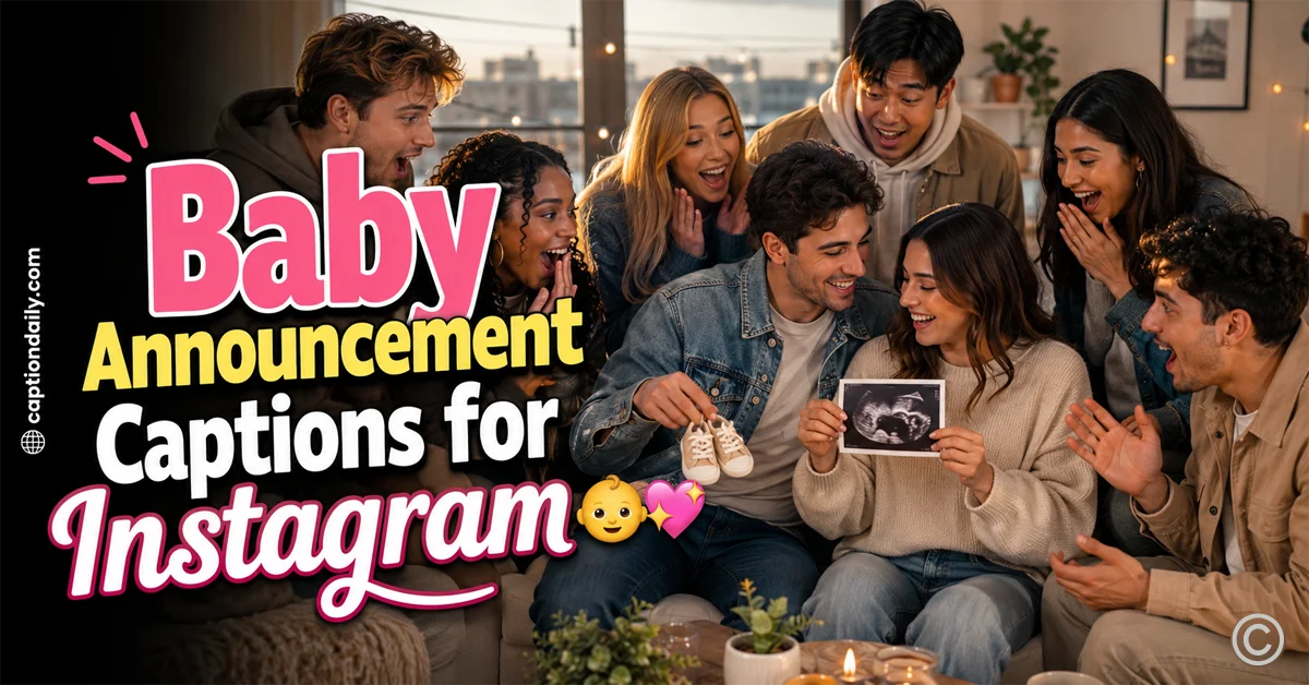 Baby Announcement Captions for Instagram