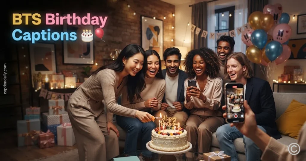 BTS Birthday Captions