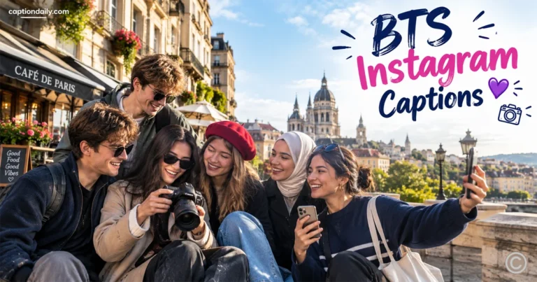 BTS Instagram Captions