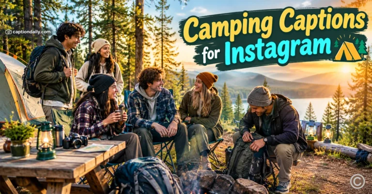Camping Captions for Instagram