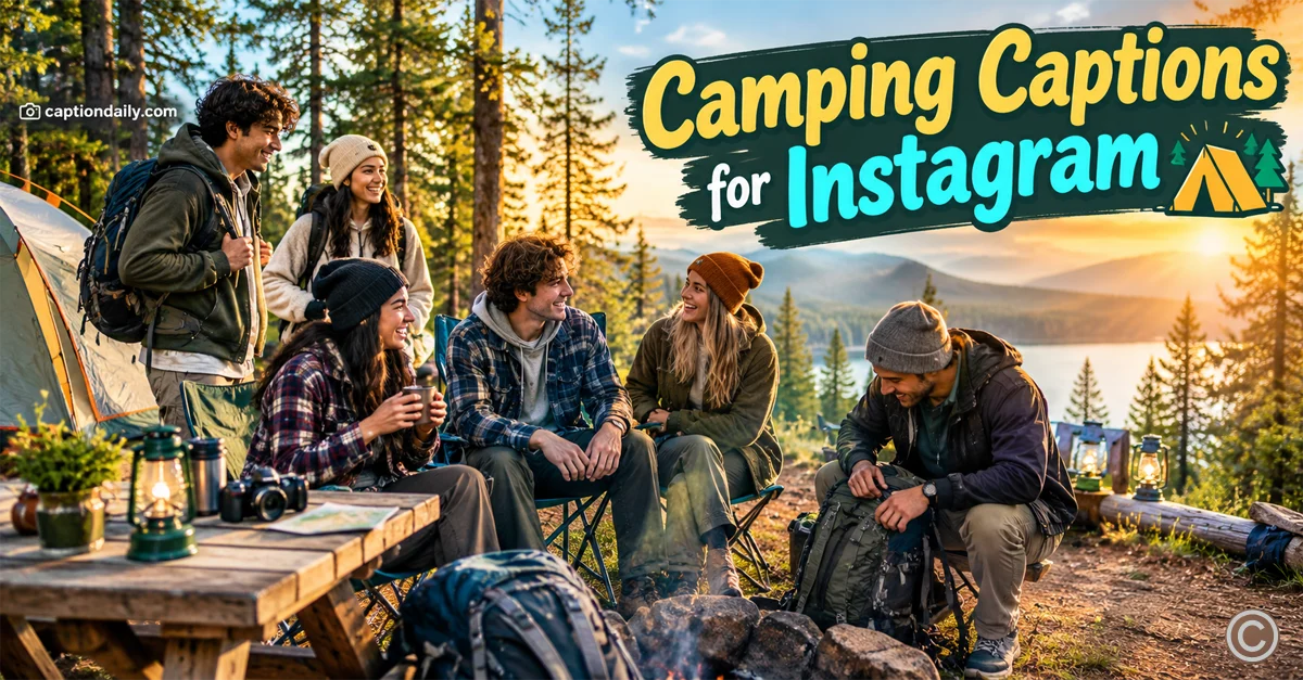 Camping Captions for Instagram