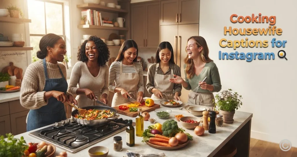 Cooking Housewife Captions for Instagram 