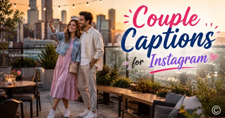 Couple Captions for Instagram