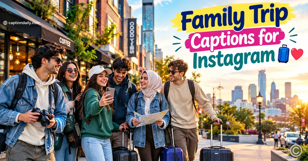 Family Trip Captions for Instagram