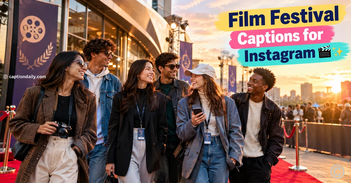 Film Festival Captions for Instagram