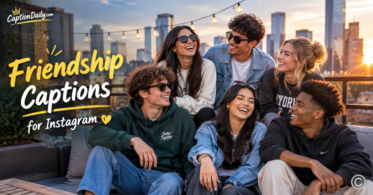 Friendship Captions for Instagram