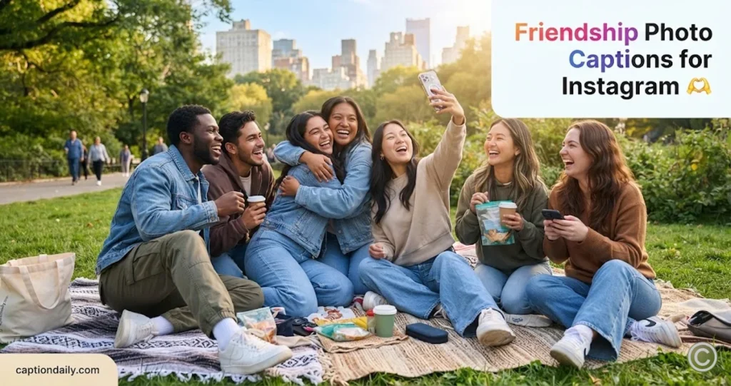 Friendship Photo Captions for Instagram
