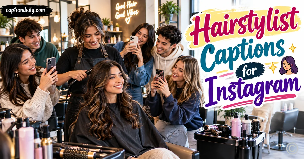 Hairstylist Captions for Instagram
