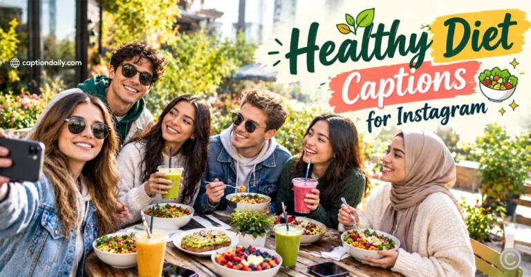 Healthy Diet Captions for Instagram
