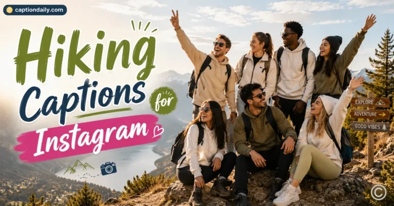 Hiking Captions for Instagram