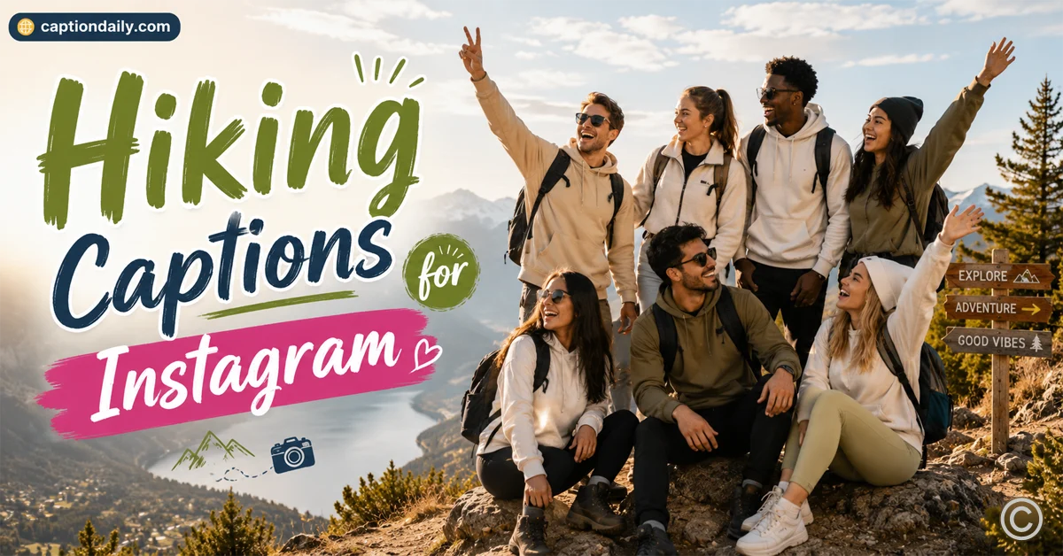 Hiking Captions for Instagram