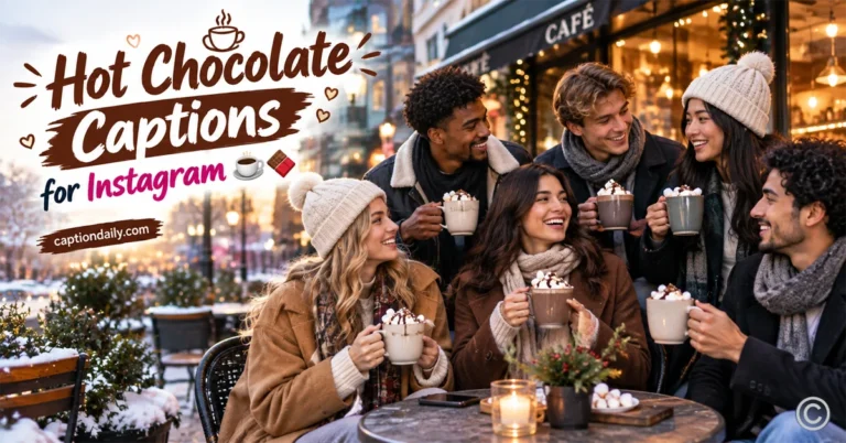Hot Chocolate Captions for Instagram