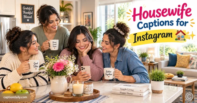 Housewife Captions for Instagram