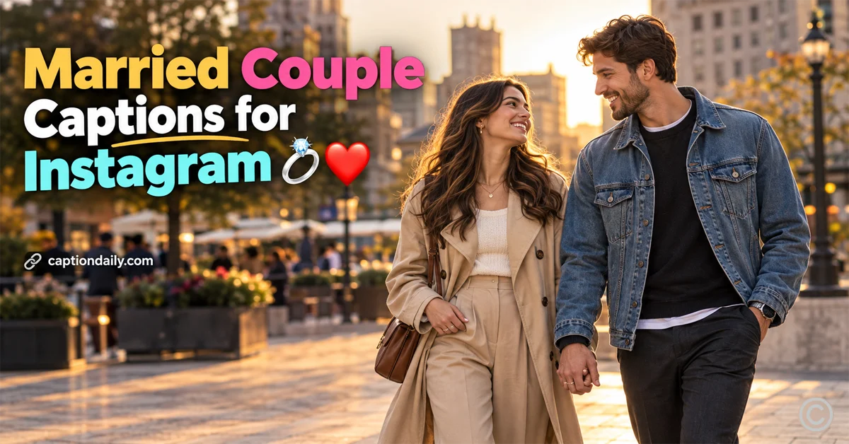 Married Couple Captions for Instagram