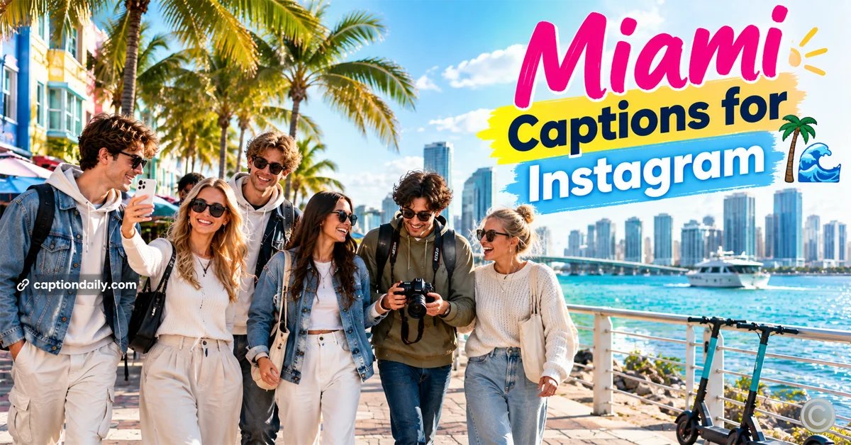 Miami Captions for Instagram